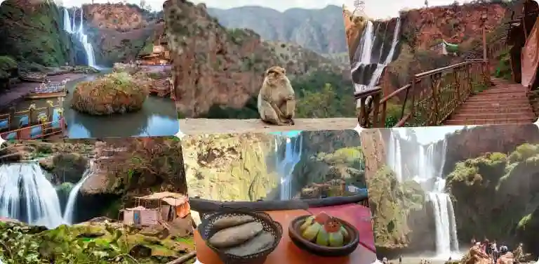 Collage-pictures-ouzoud-waterfalls-1-day